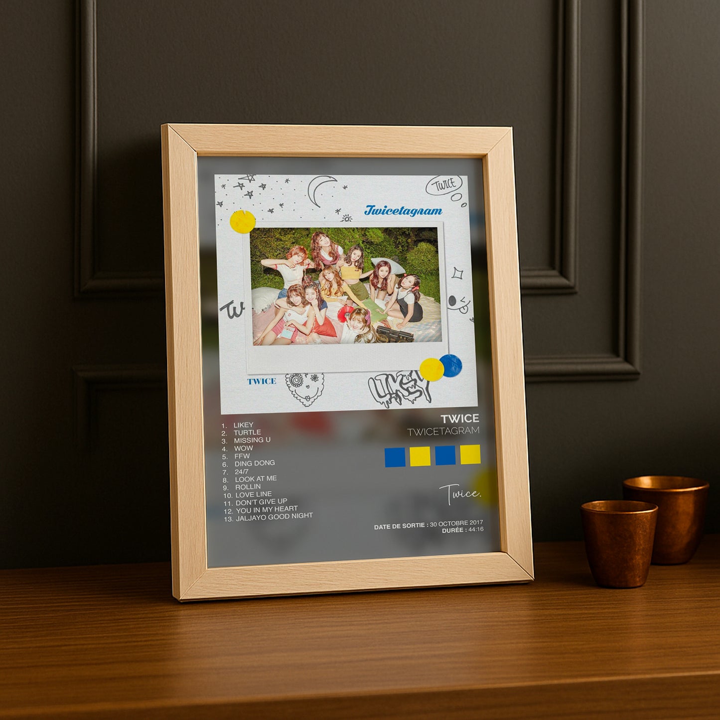 Cadre Photo K-Pop - Twice Twicetagram