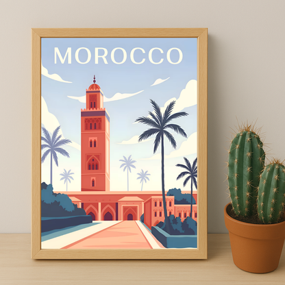 Maroc - Cadre photo