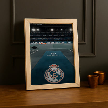 Poster encadrée Real Madrid - Stade Bernabeu