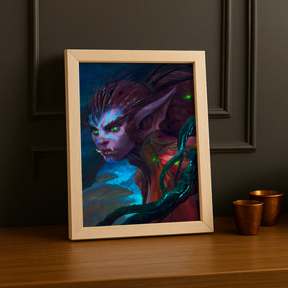 Cadre Photo World of Warcraft - Mystic Orweyna Portrait