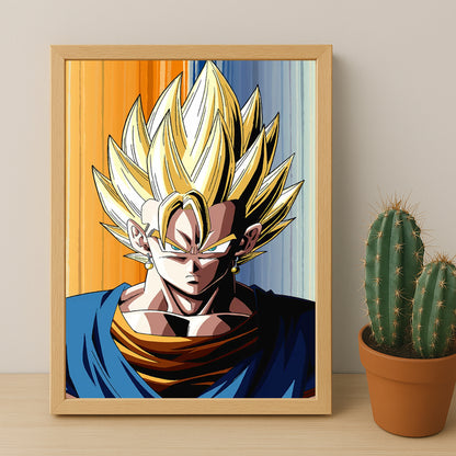 Poster Dragon Ball Z - Vegito Super Saiyan