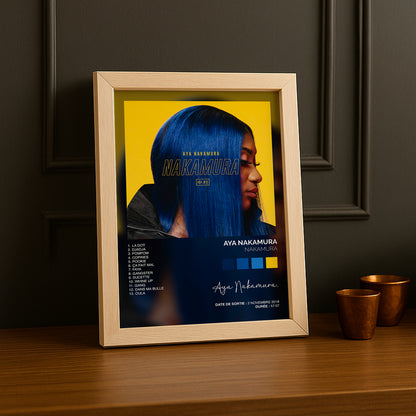 Cadre photo Album Musicaux - Nakamura d'Aya Nakamura