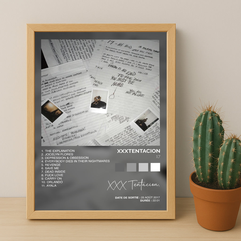 Poster Tentacion - Album 17