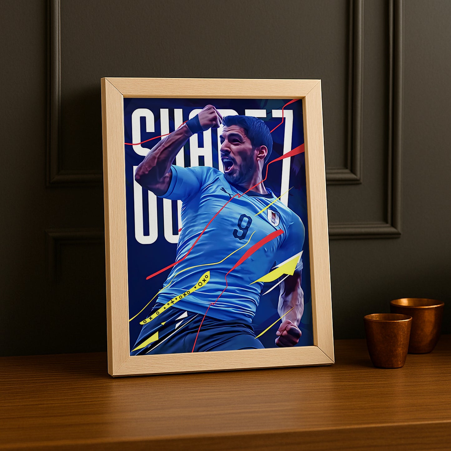 Cadre photo Luis Suarez