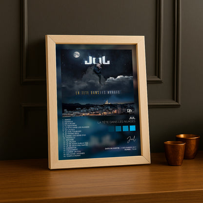 Poster Jul - Album La tête dans les nuages