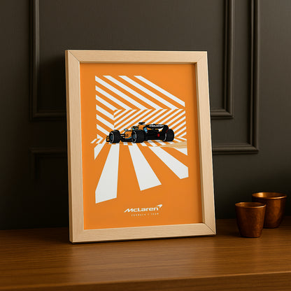 Cadre photo Formule 1 McLaren