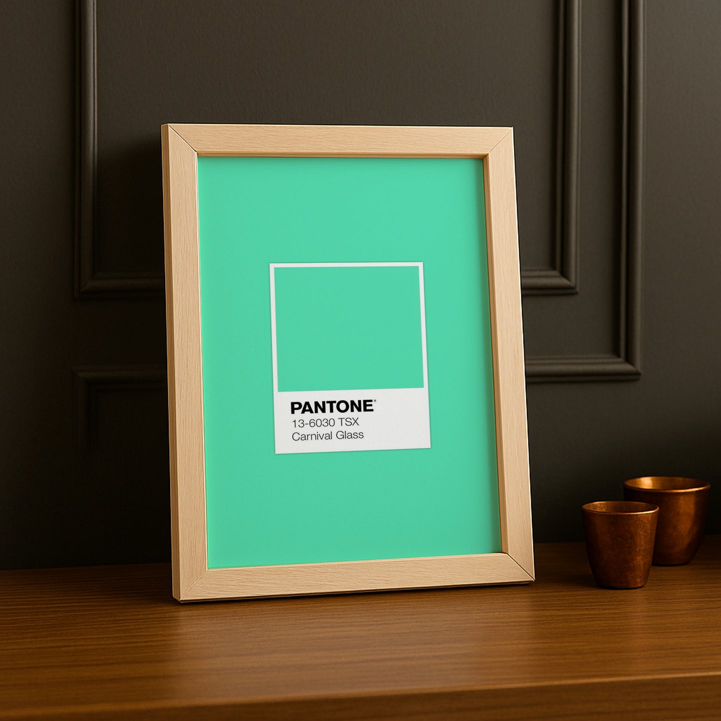 Cadre Photo Pantone Étiquette - Carnival Glass