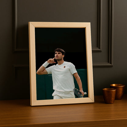 Cadre photo Tennis - Carlos Alcaraz