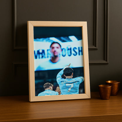 Poster Manchester City - Omar Marmoush