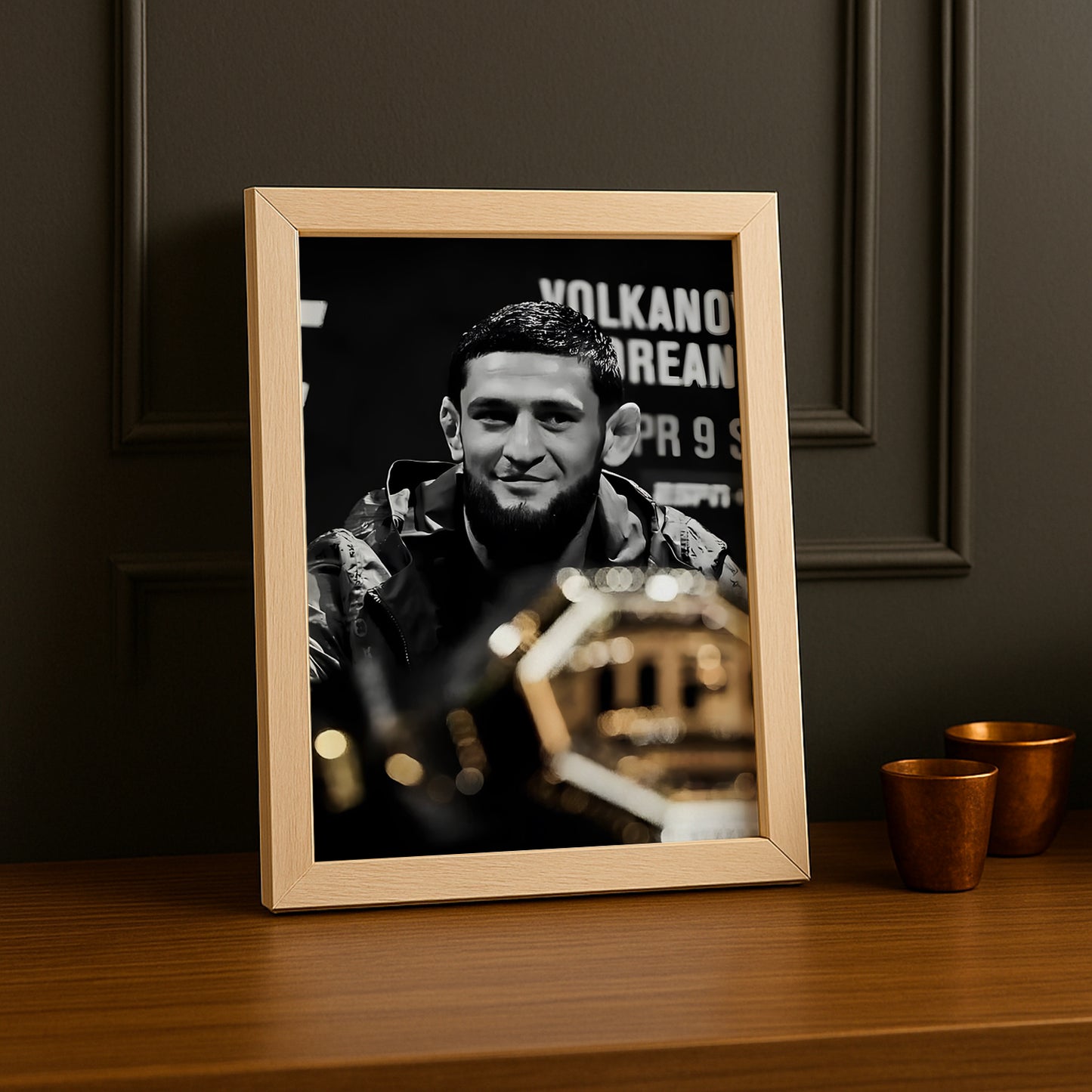 Poster UFC - Khamzat Chimaev Belt