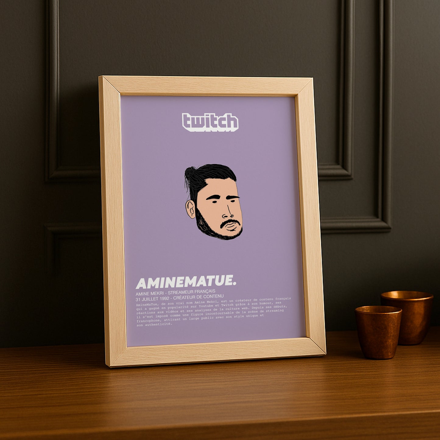 Cadre photo AmineMaTue Twitch