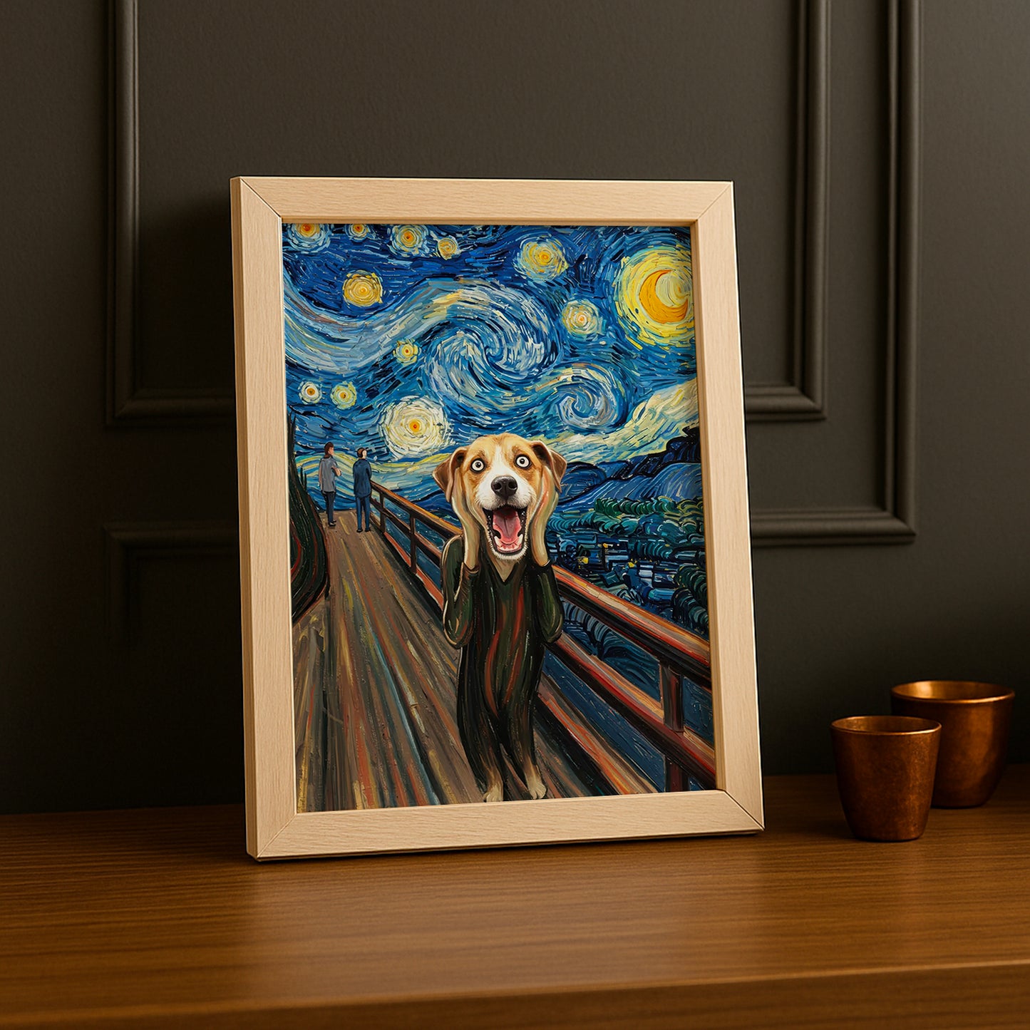 Cadre Photo Chien - Chocked