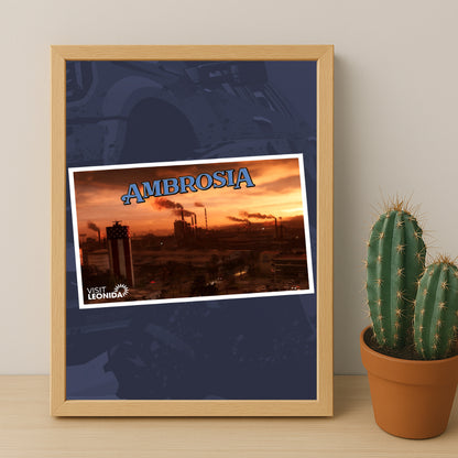 Poster Grand Theft Auto VI - Ambrosia City