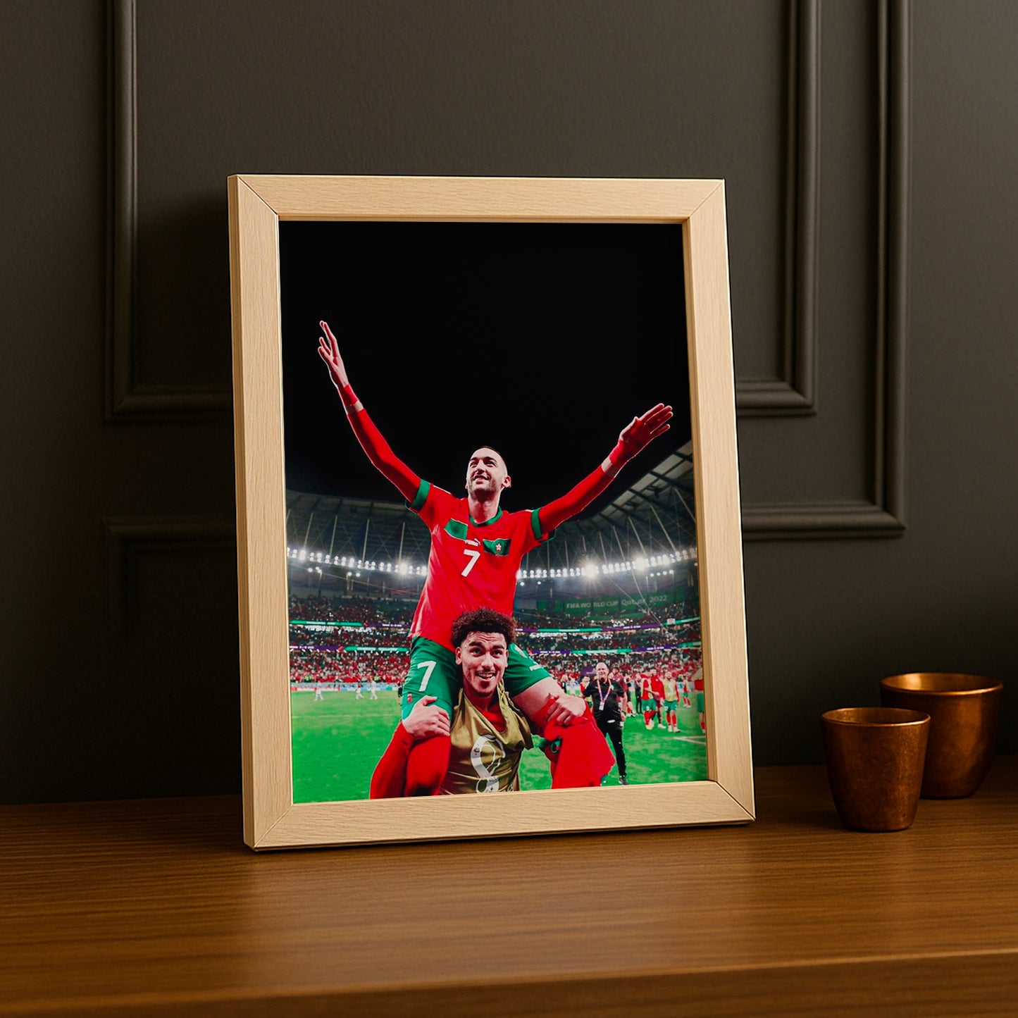 Maroc Foot - Cadre photo