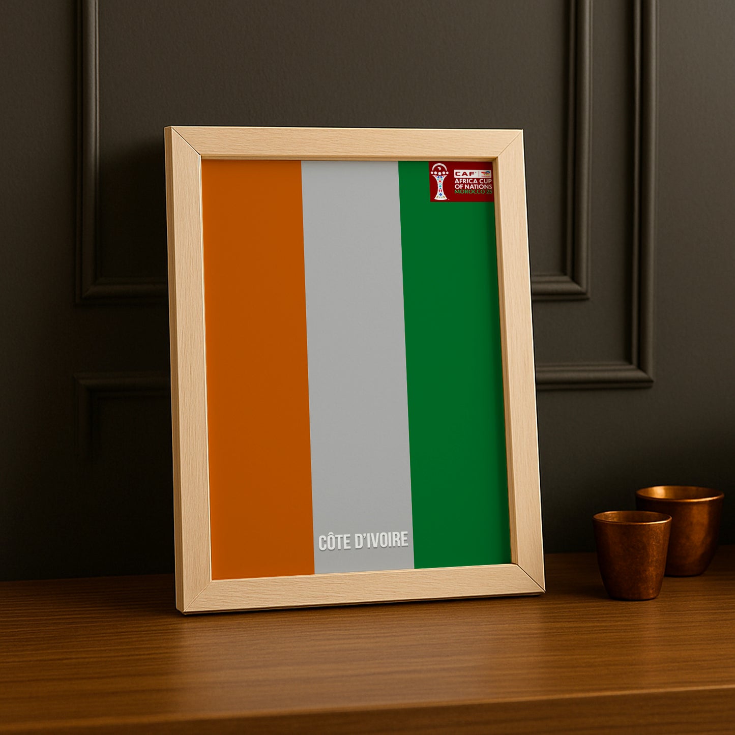 Cadre Photo CAN 2025 - Côte d'Ivoire