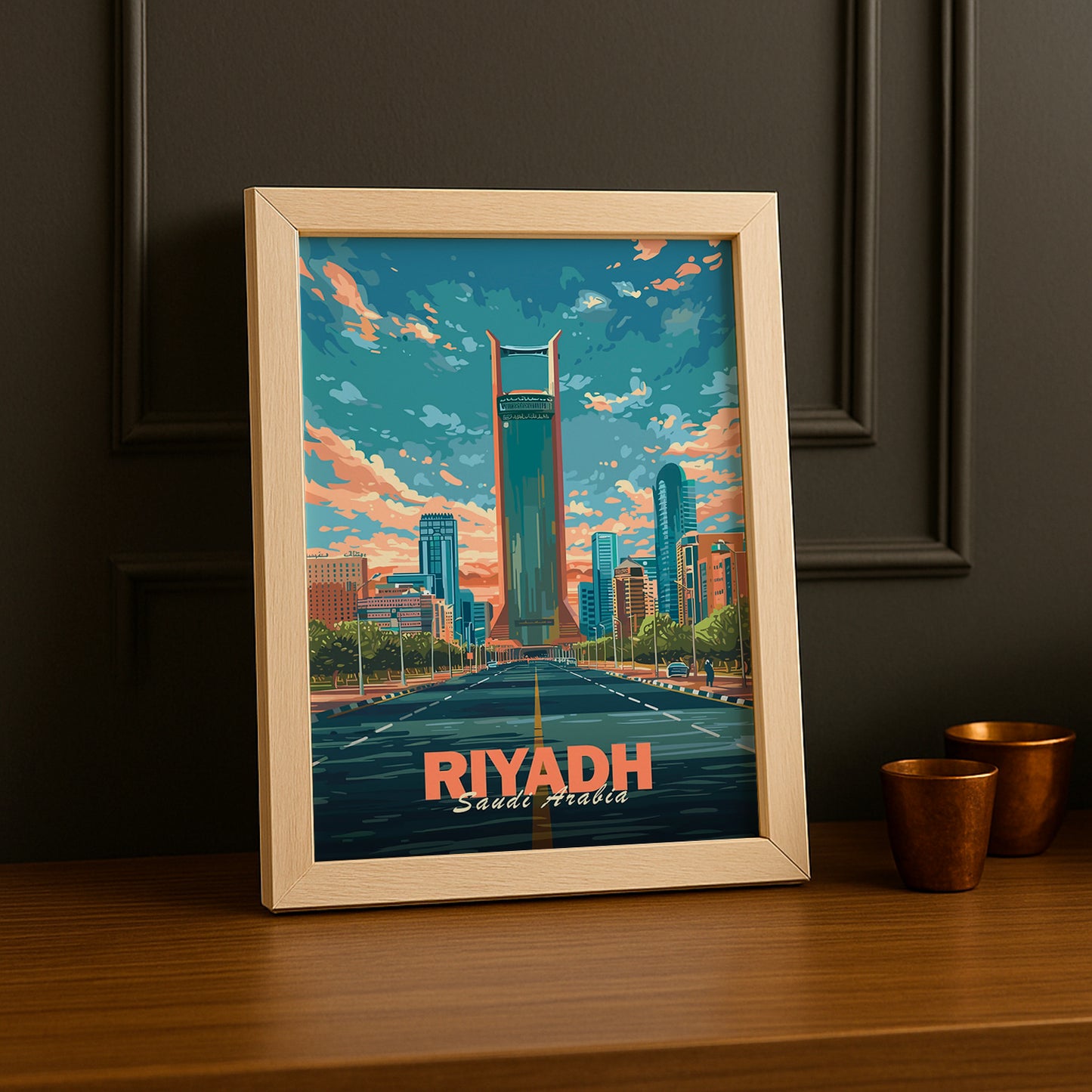 Cadre photo Riyadh Saudi Arabia