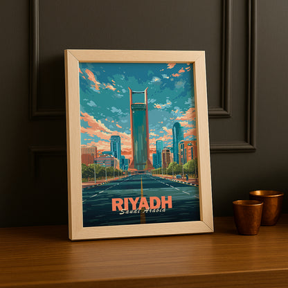 Cadre photo Riyadh Saudi Arabia