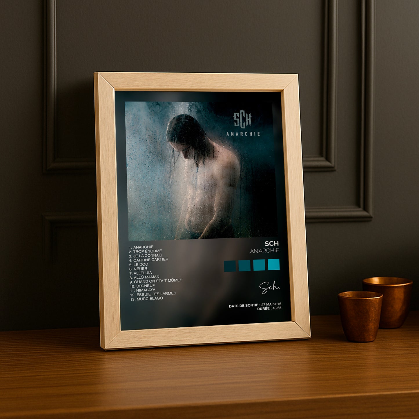 Poster SCH - Album Anarchie