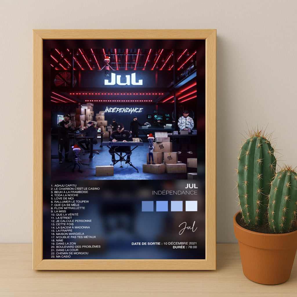 Poster Jul - Album Indépendance