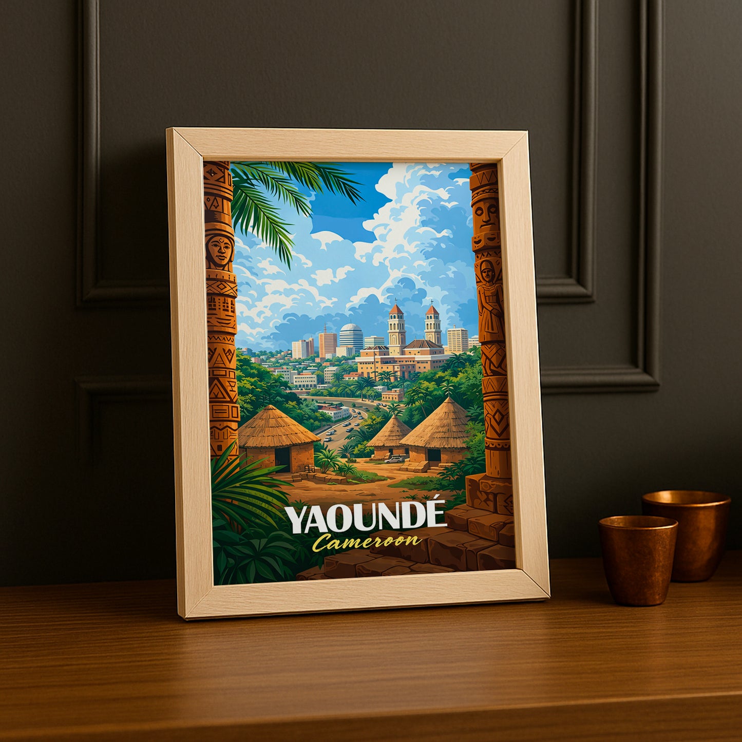 Cadre Photo Afrique - Cameroun Yaoundé