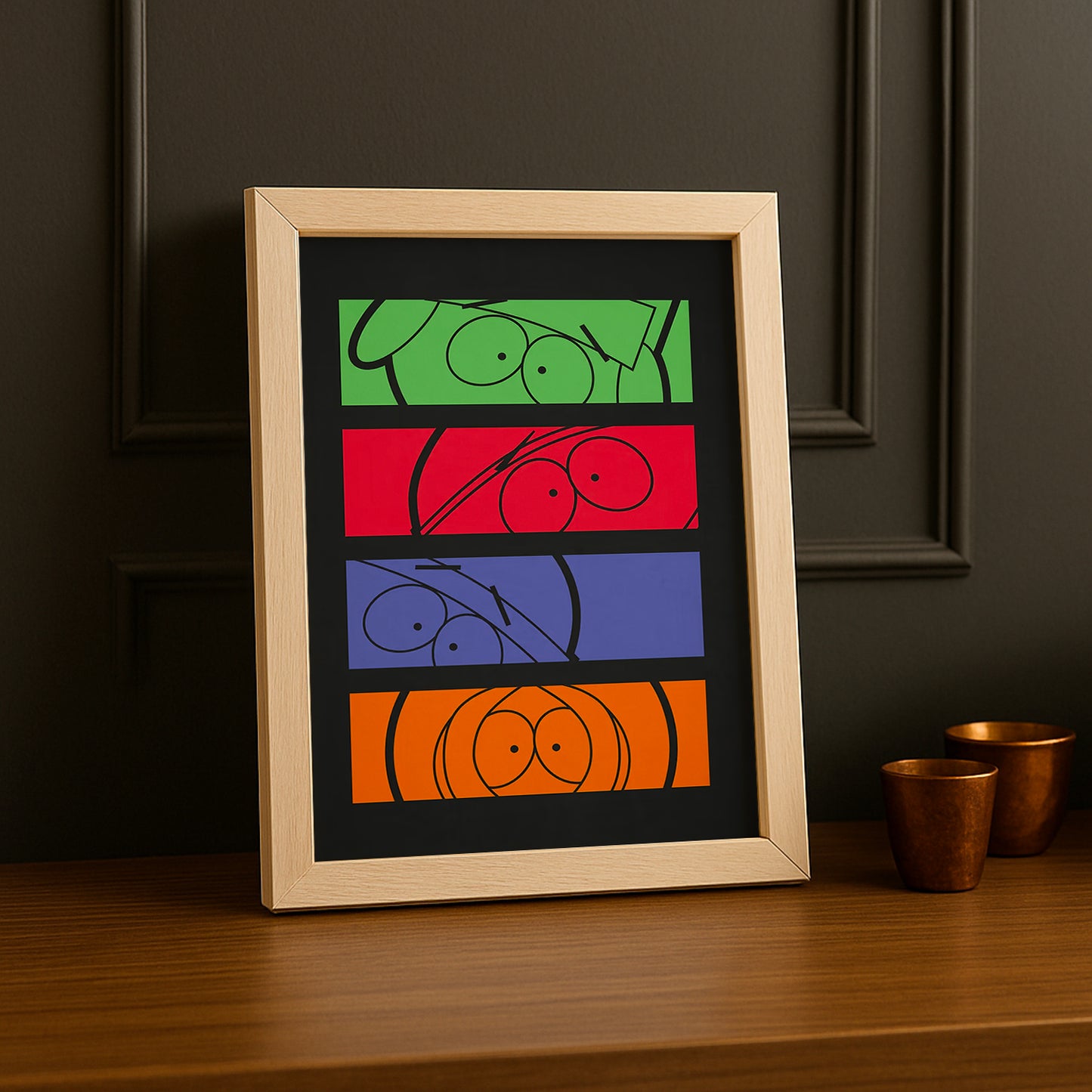 Cadre Photo South Park - Multicolore