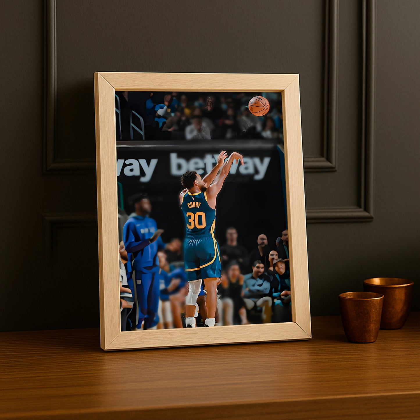 Cadre photo NBA - Stephen Curry Shoot