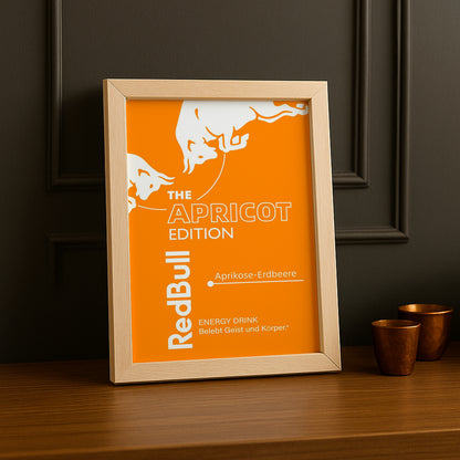 Cadre Photo Redbull - Abricot-fraise