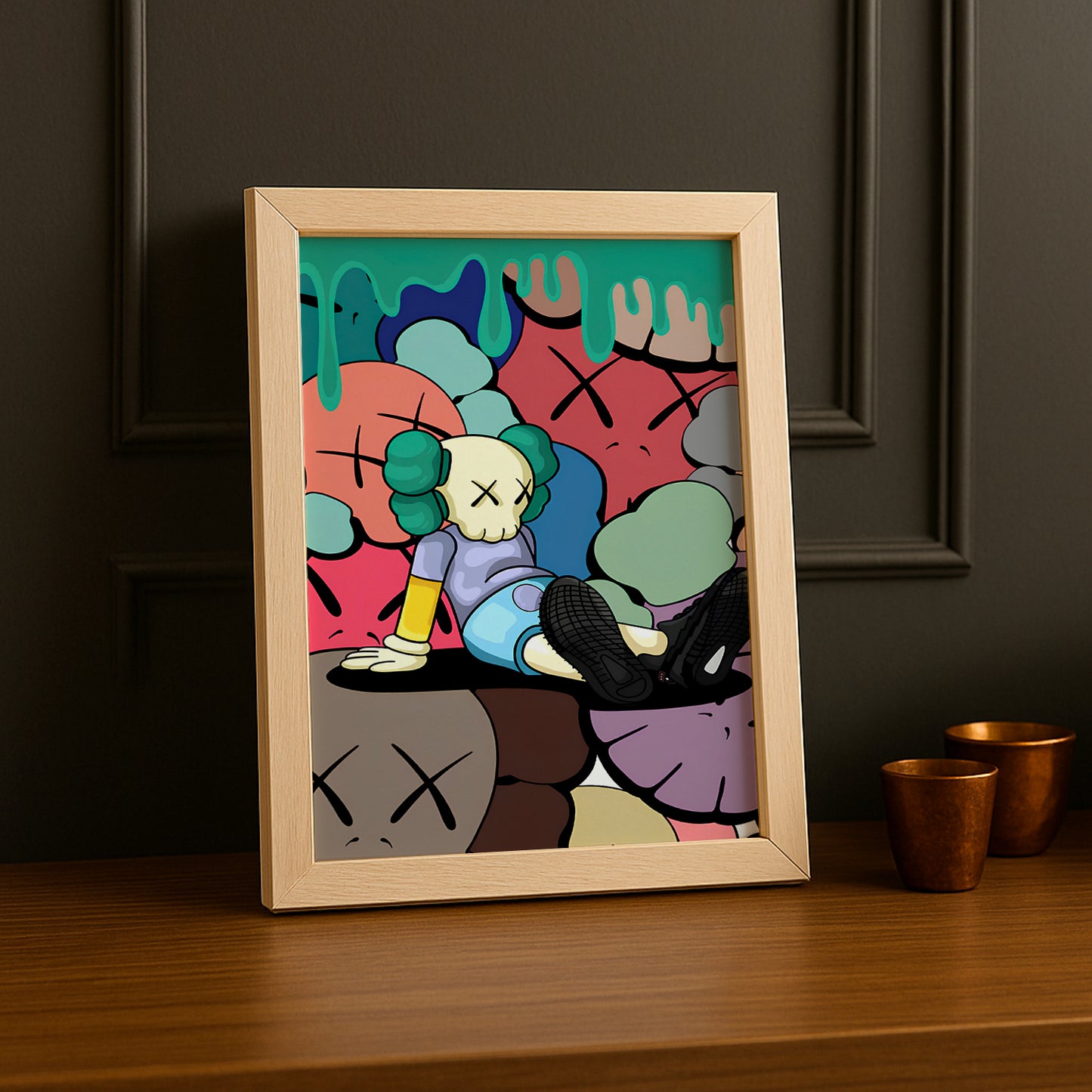 Cadre photo Kaws - Halloween