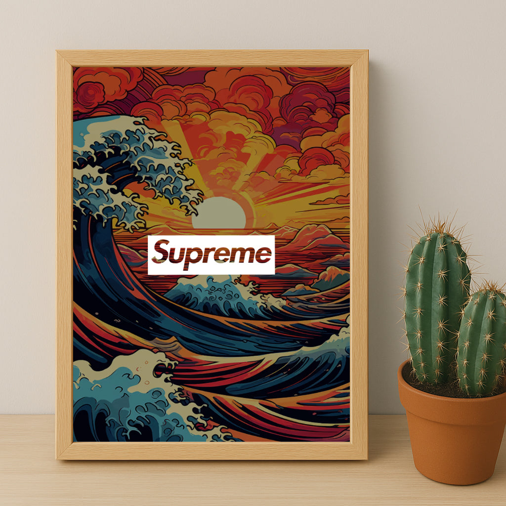 Cadre photo Supreme - Sunset Wave