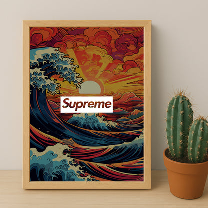 Cadre photo Supreme - Sunset Wave