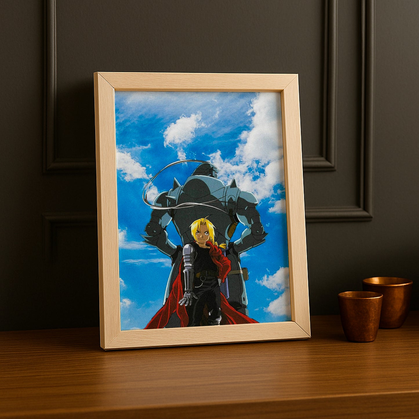 Cadre Photo Full Metal Alchemist - Edward x Alphonse