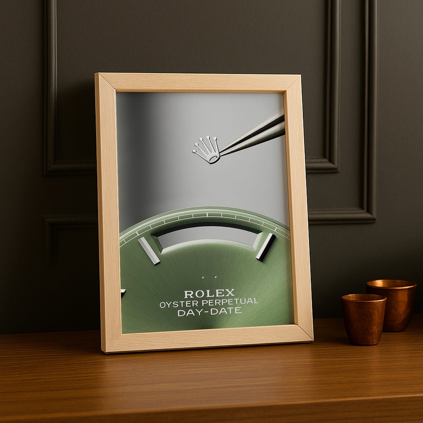 Cadre Photo Rolex - Aesthetic Green