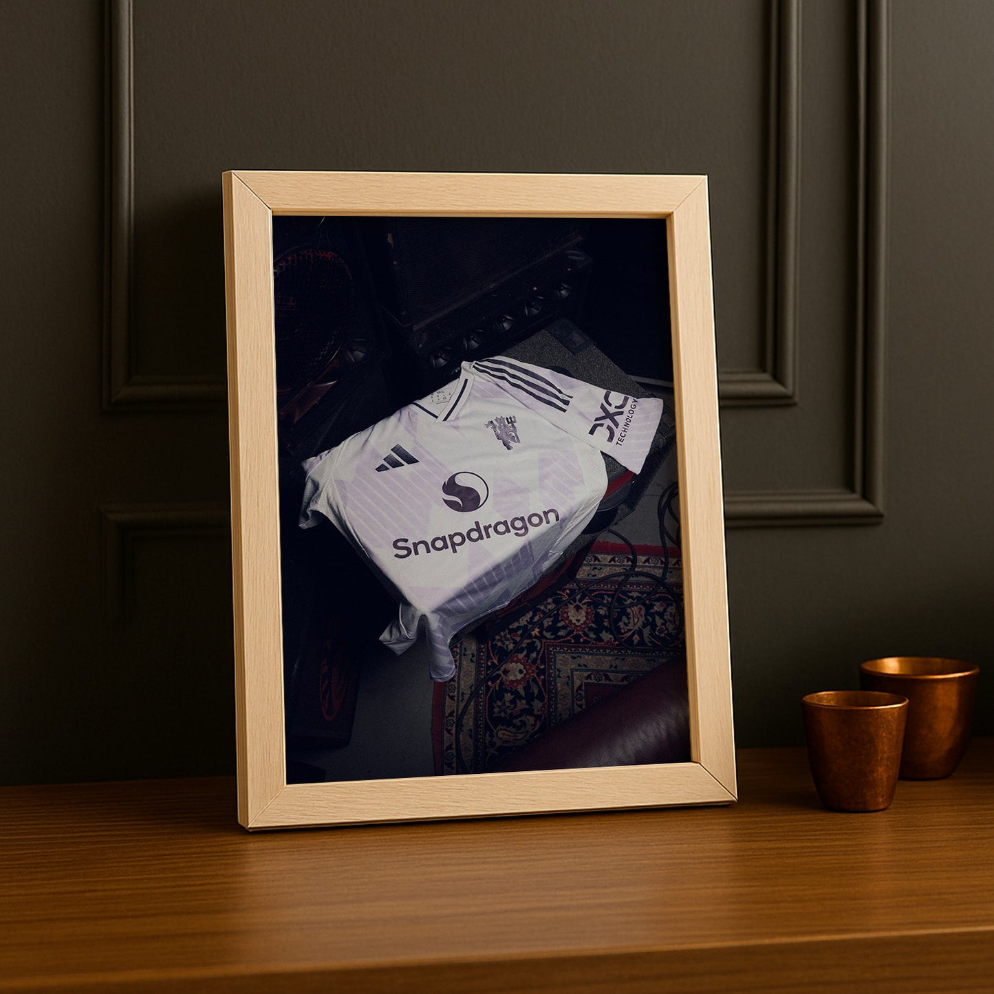 Cadre photo - Maillot Manchester United 25-26