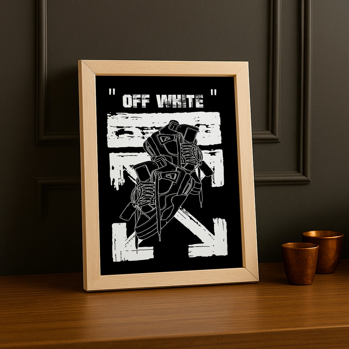 Cadre photo Off-White x Nike