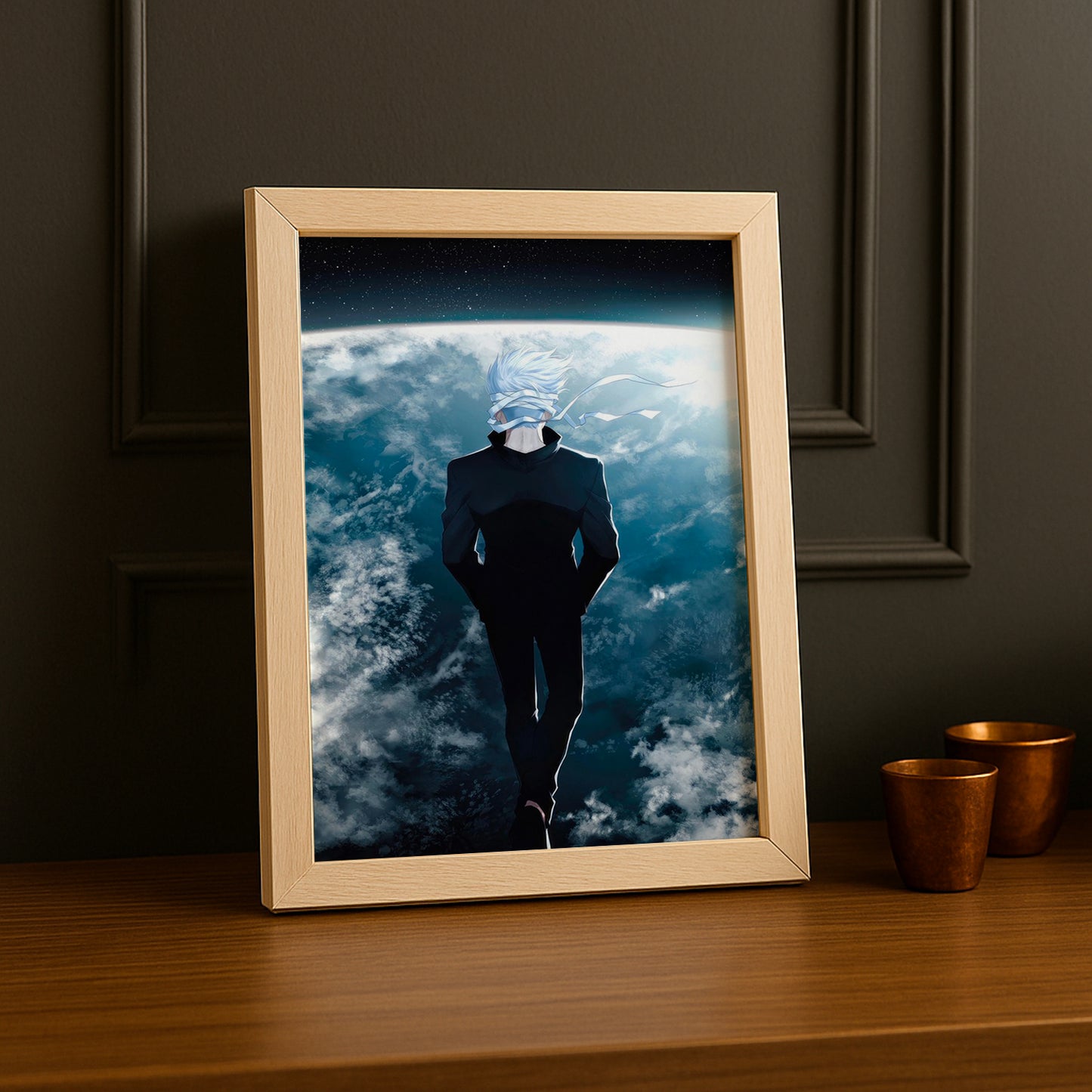 Cadre photo Satoru Gojo