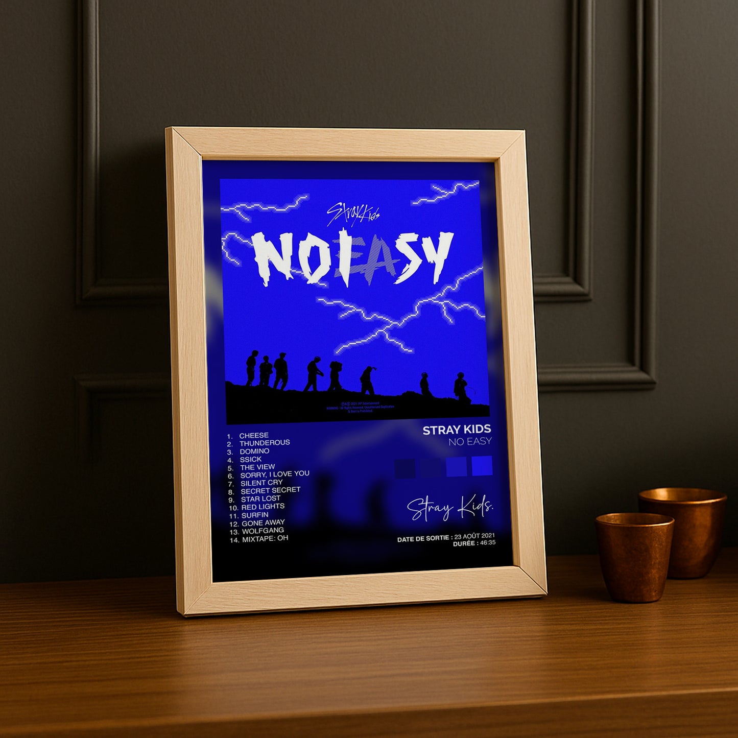 Cadre Photo K-Pop - Stray Kids No Easy