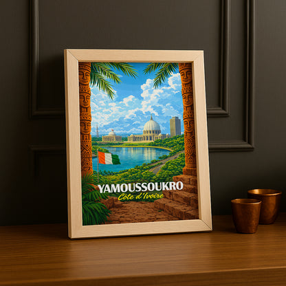 Cadre Photo Afrique - Côte d'Ivoire Yamoussoukro