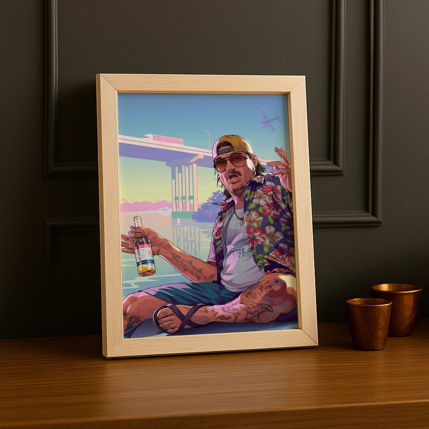 Poster Grand Theft Auto VI - Cal Hampton