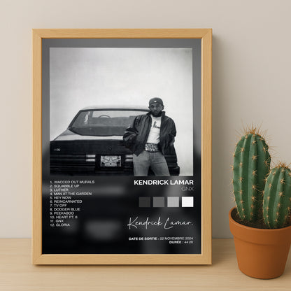 Poster Kendrick Lamar - Album GNX