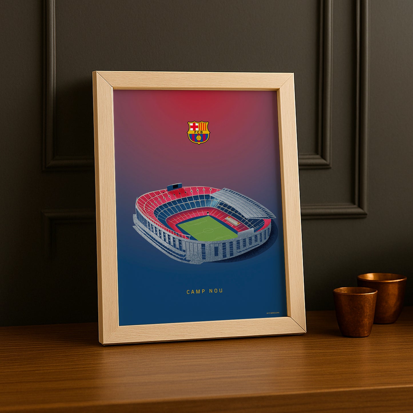 Cadre Photo FC Barcelone - Camp Nou