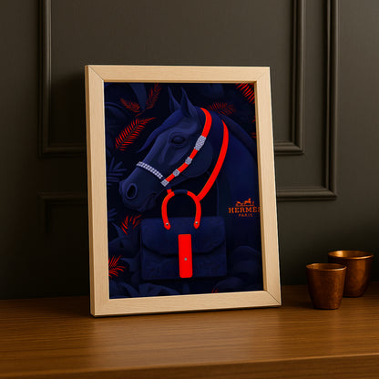 Cadre photo Hermès - Cheval Paris
