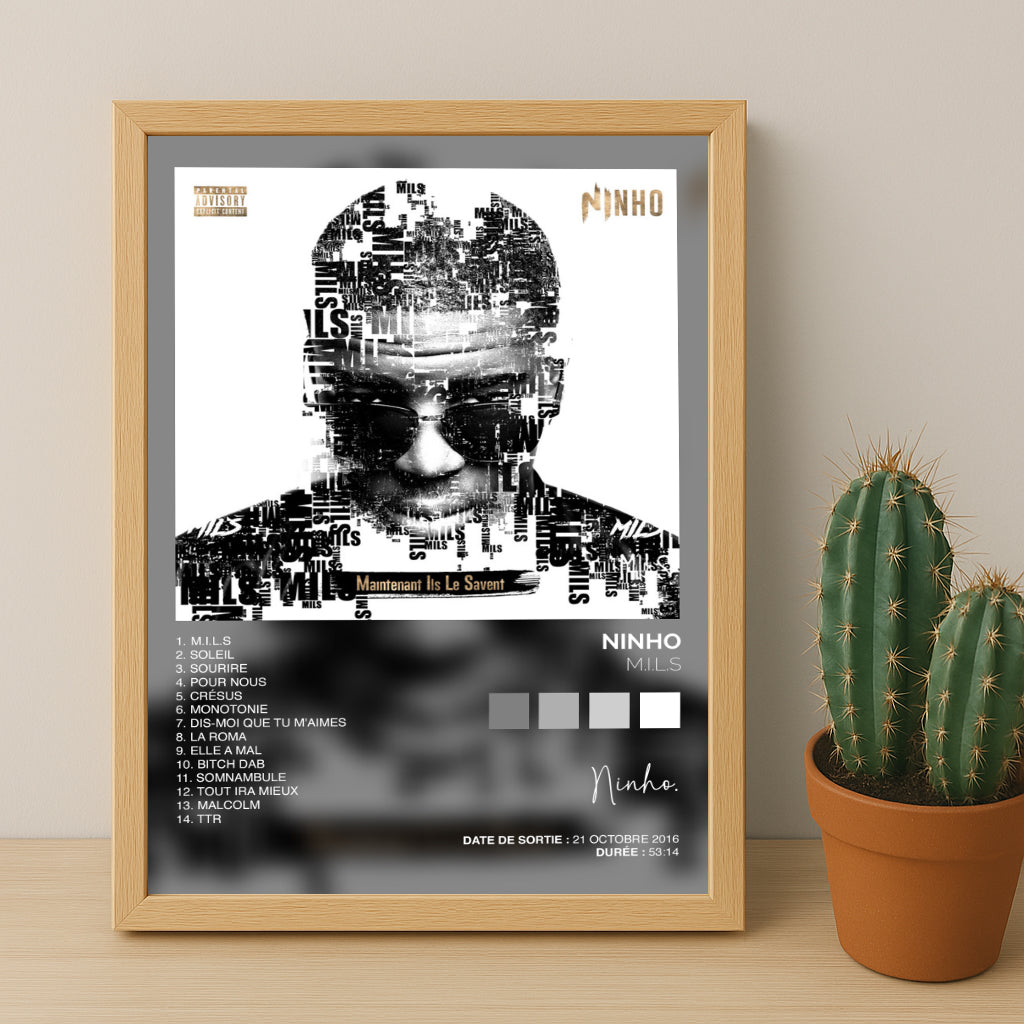Poster Ninho - Album M.I.L.S