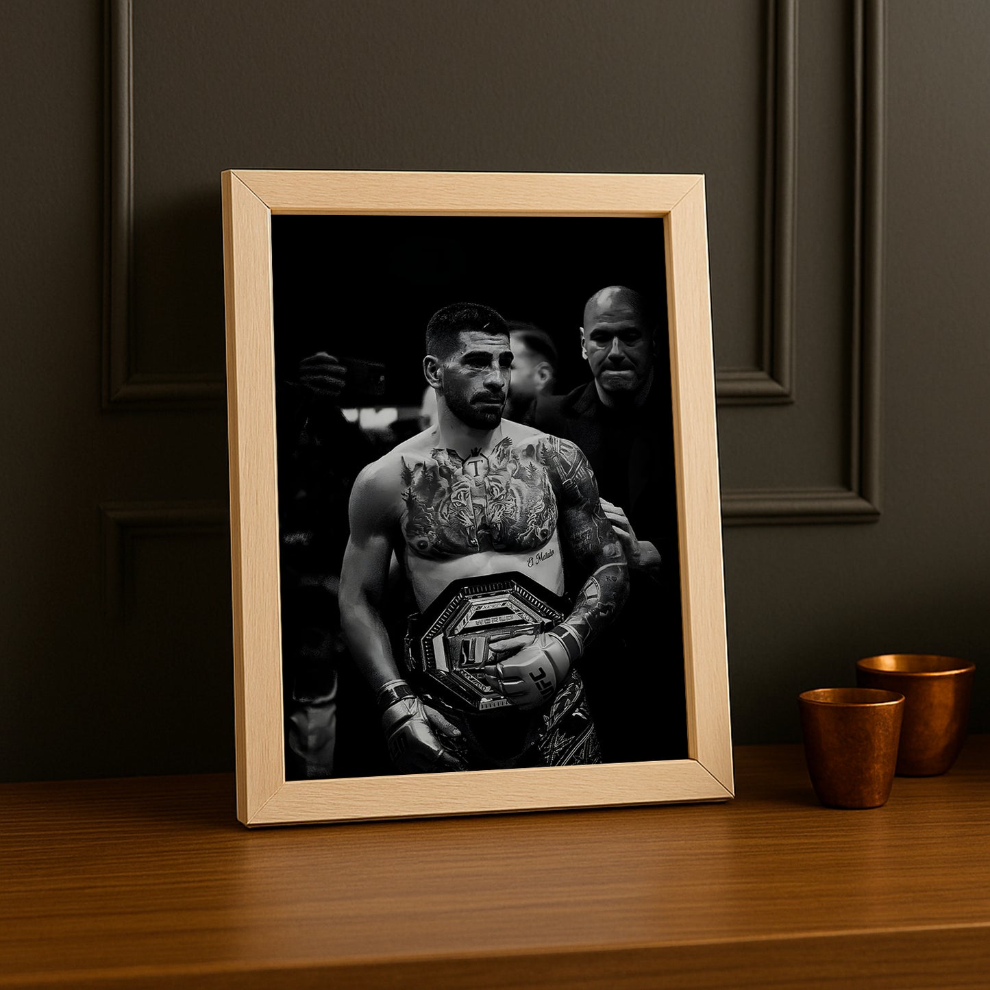 Cadre photo UFC - Ilia Topuria