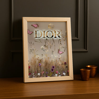 Cadre photo Dior Logo