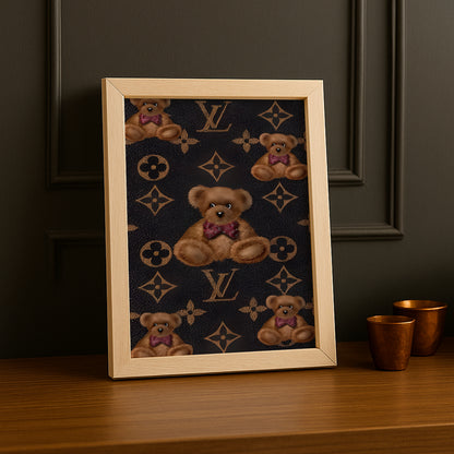 Cadre photo Louis Vuitton - Oursons