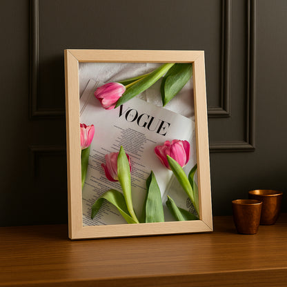 Poster Photo Vogue - Flowers