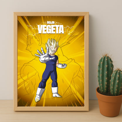 Poster Dragon Ball Z - Majin Vegeta