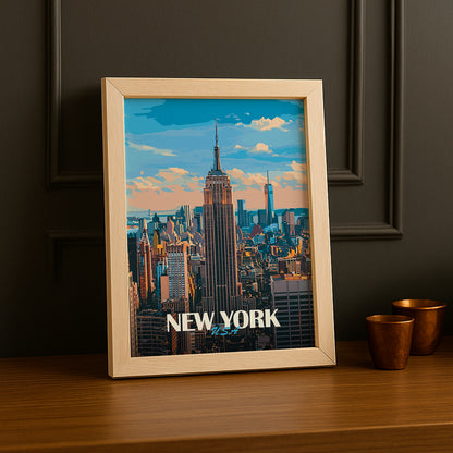 Cadre photo New-York USA