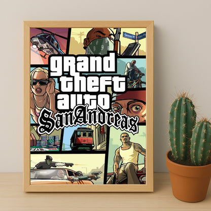 Poster Grand Theft Auto - San Andreas