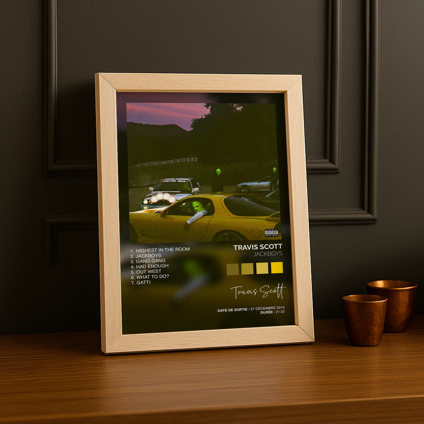 Poster Travis Scott - Album Jackboys